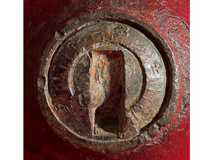 Federal 6-Pounder Case-Shot Shell with Unpunched Bormann Time Fuze