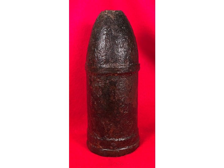 Confederate 3-Inch Bourreleted "Virginia Prototype" Read Shell