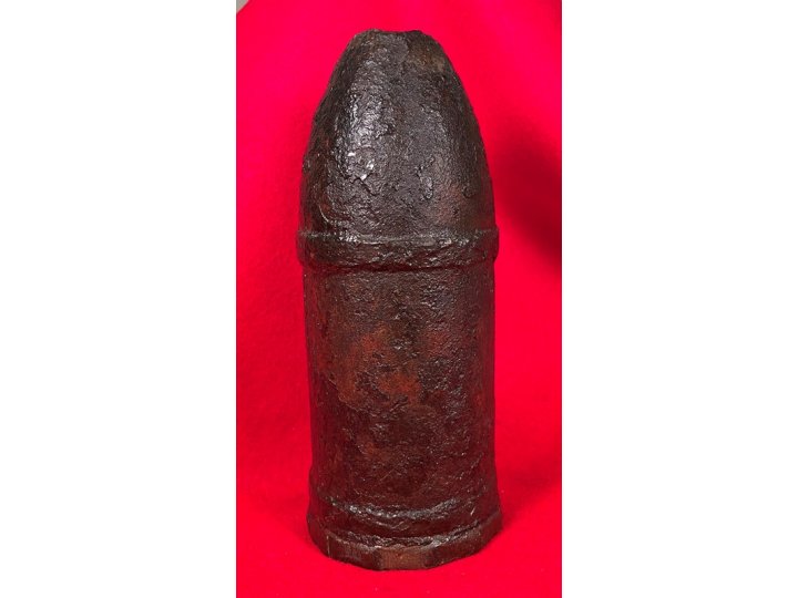 Confederate 3-Inch Bourreleted "Virginia Prototype" Read Shell