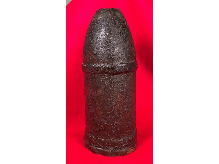 Confederate 3-Inch Bourreleted "Virginia Prototype" Read Shell