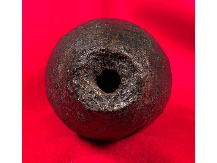 Confederate 3-Inch Bourreleted "Virginia Prototype" Read Shell