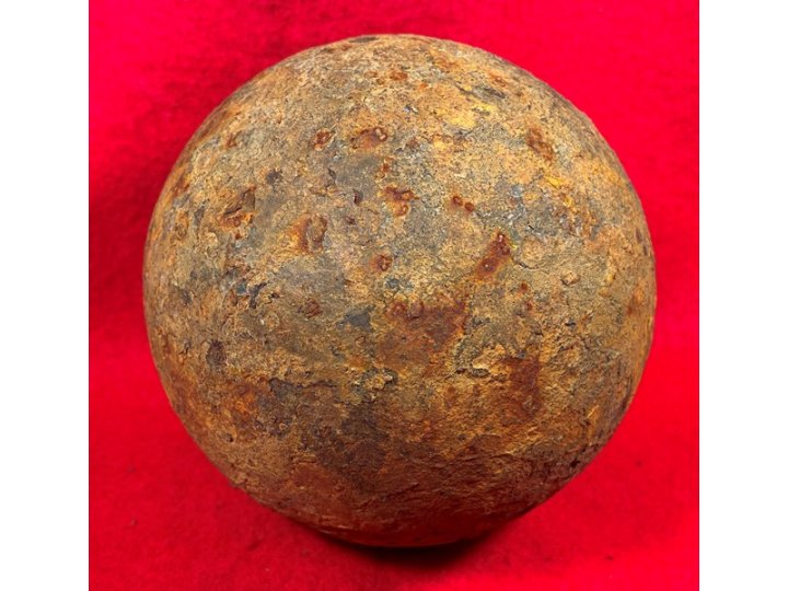 12-Pounder Solid Shot Cannonball