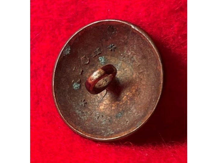 Pre-Civil War Virginia Militia Coat Button - "Soup Bowl" - Rare Non-Excavated