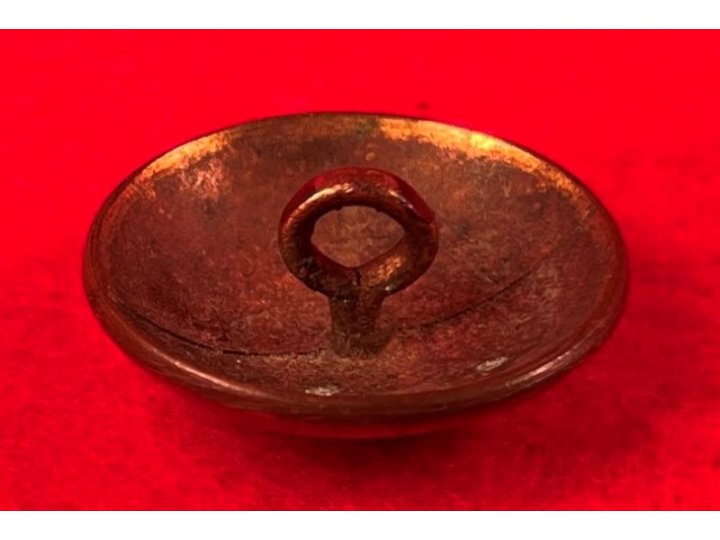 Pre-Civil War Virginia Militia Coat Button - "Soup Bowl" - Rare Non-Excavated