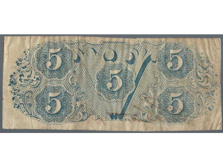 Confederate Ten-Dollar Note - 1863 - T-59