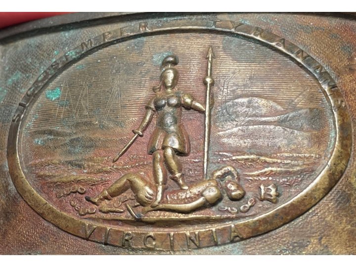 Virginia Sword Belt Buckle