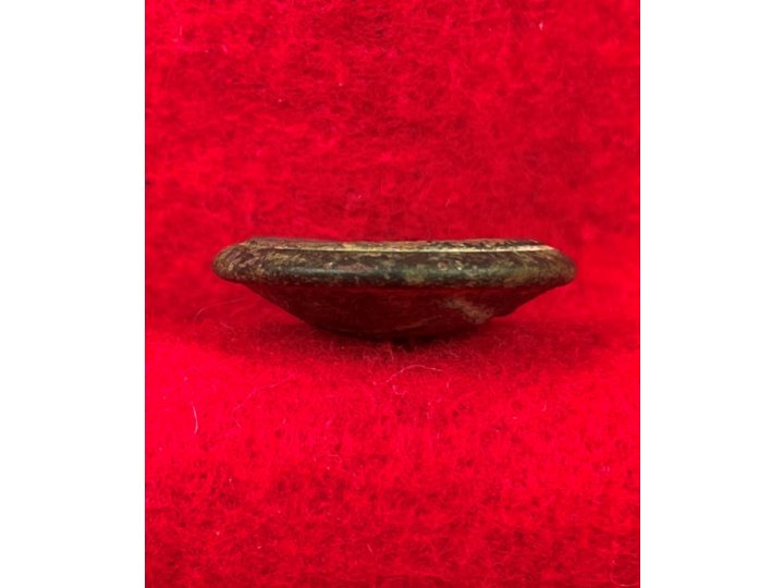 Confederate Artillery Coat Button - Lined A