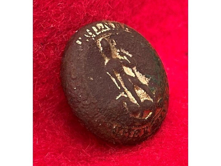 Virginia State Seal Cuff Button