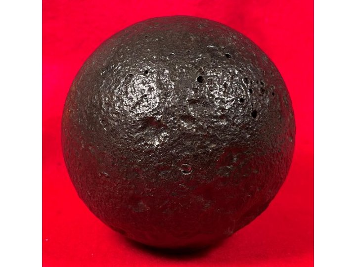 Confederate 12-Pounder Shell with Reamed Bormann Time Fuze