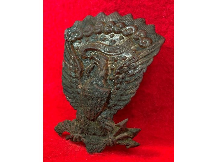 Federal "Jeff Davis" Hat Plate