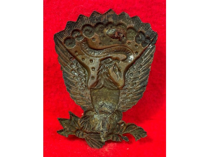 Federal "Jeff Davis" Hat Plate