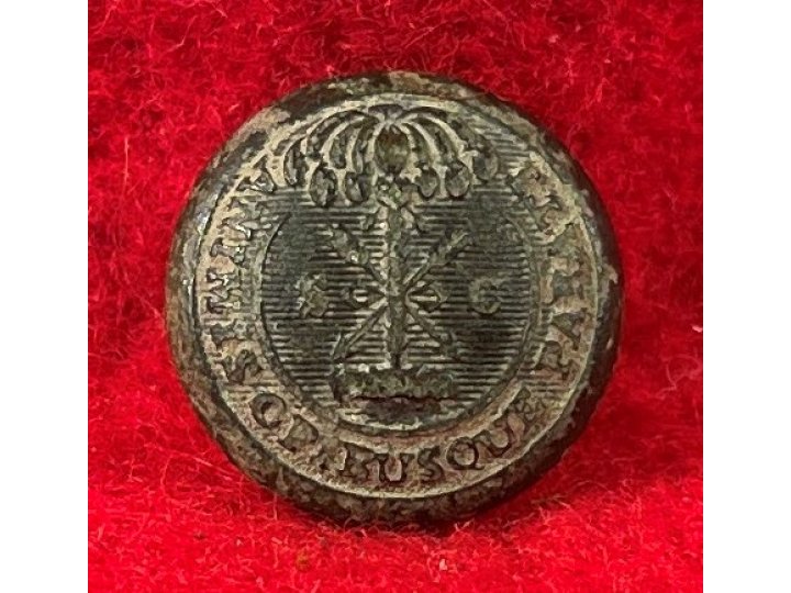South Carolina State Seal Cuff Button - Initials "SC"