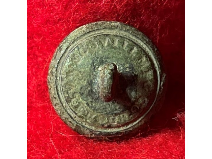 South Carolina State Seal Cuff Button - Initials "SC"