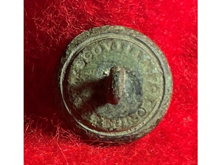 South Carolina State Seal Cuff Button - Initials "SC"