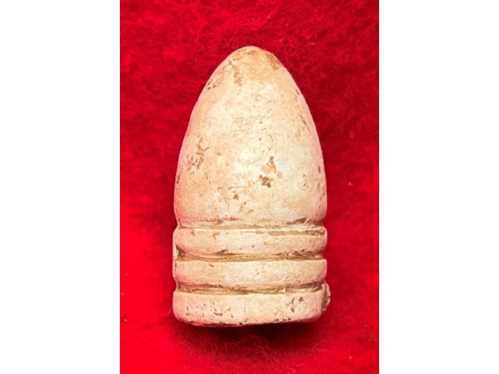 Excavated .58 Caliber Three Ring "US" Base Bullet