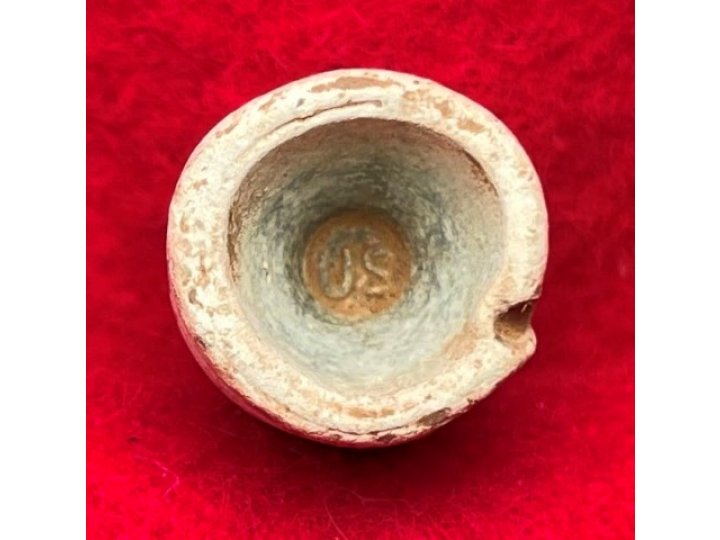 Excavated .58 Caliber Three Ring "US" Base Bullet