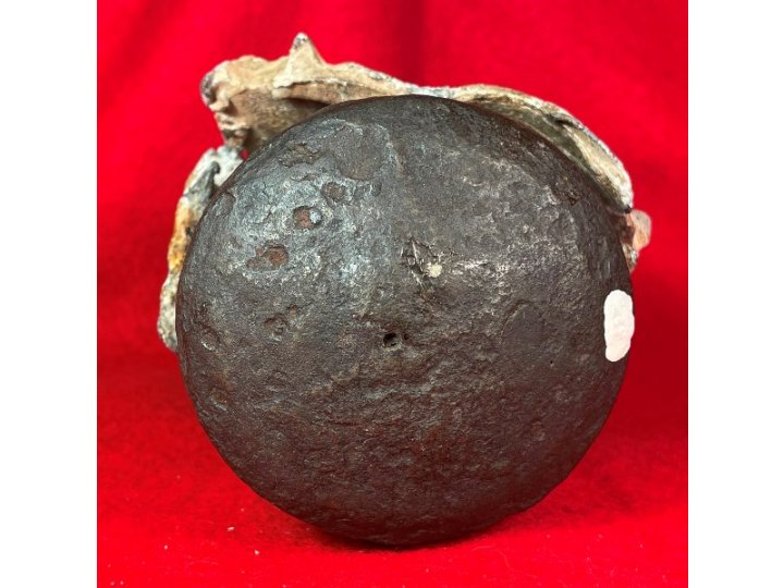 Federal 3-inch Type I Hotchkiss Shell Re-Assembled Ground Burst