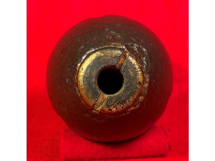 Federal 3 Inch Type II Hotchkiss Common Shell Nose Section with Brass Fuze Adaptor