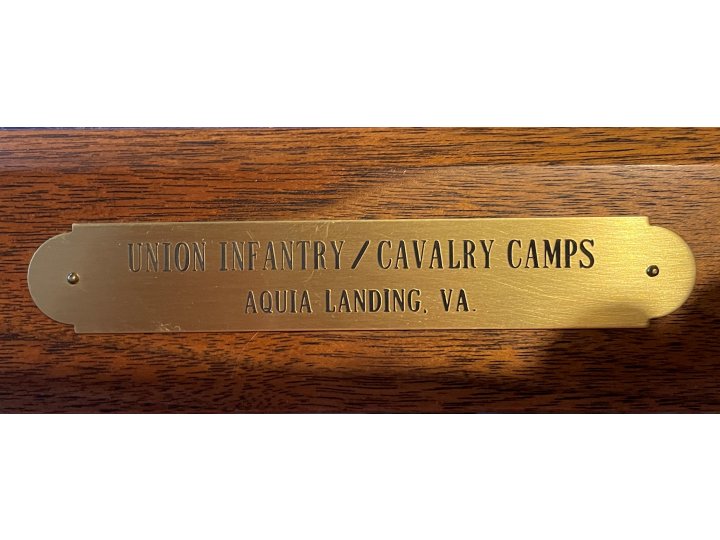 Large Civil War Relic Display - Aquia Landing, VA - Trimmer Collection