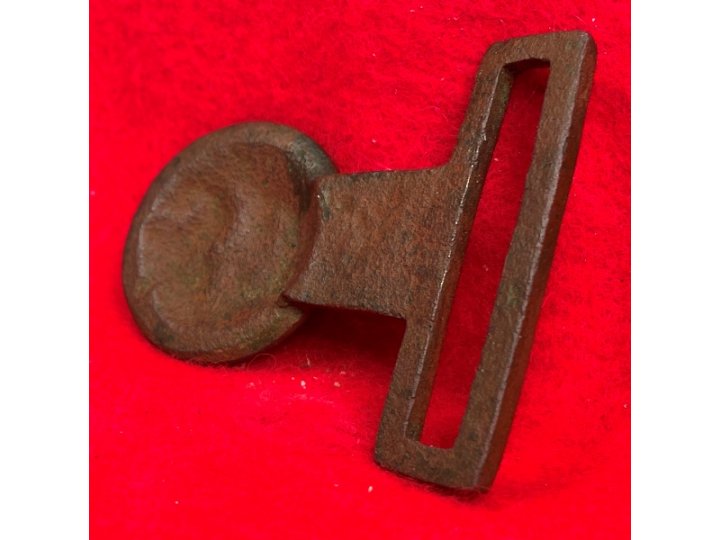 Confederate "CS" Tongue for Two-Piece Waist Belt Buckle