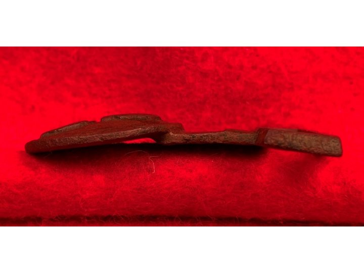 Confederate "CS" Tongue for Two-Piece Waist Belt Buckle