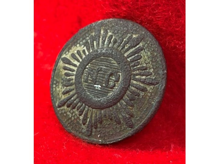 North Carolina "Sunburst" Coat Button