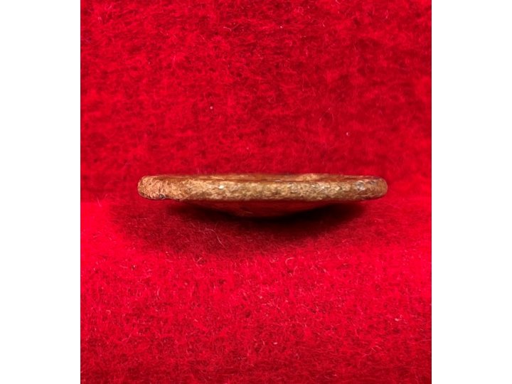 Confederate Cast Infantry Coat Button - Pewter "I"