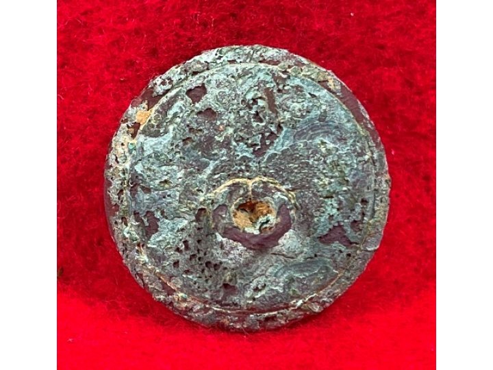 Confederate Cavalry Coat Button - Lined "C"
