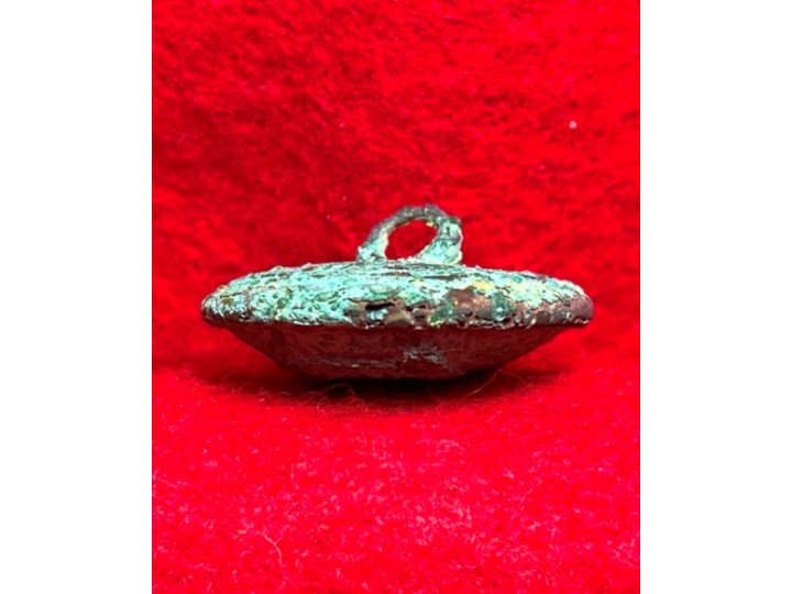 Confederate Cavalry Coat Button - Lined "C"