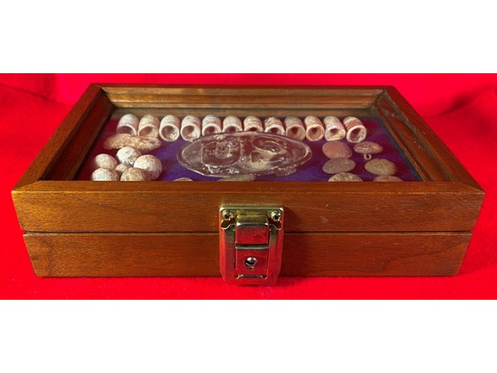 Stafford County, VA - Relic Display - Trimmer Collection - Bayonet Stabbed Buckle