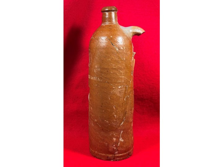 Reconstructed Ceramic Seltzer Bottle - Hut Site Recovery