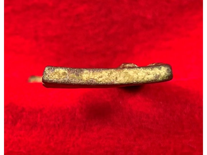 Confederate "Gutter-Back" Frame Buckle Portion with Fixed Tongue