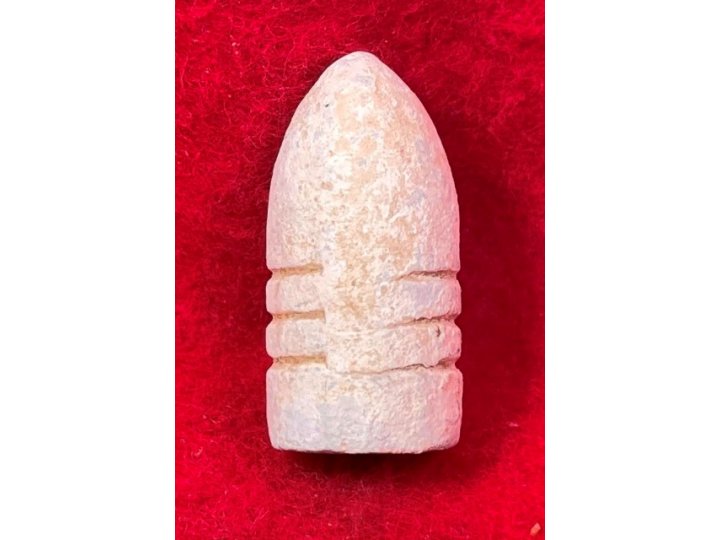 Confederate Charleston Arsenal High Base-Ring Bullet for .58 Cal. Mississippi Rifle