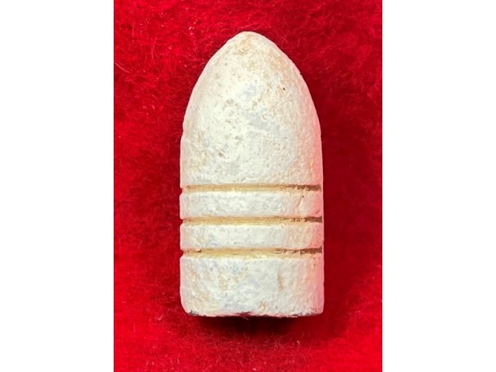 Confederate Charleston Arsenal High Base-Ring Bullet for .58 Cal. Mississippi Rifle