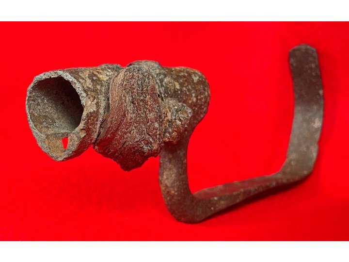 US Model 1855 Socket Bayonet - Hook - Wood Growth Remnant
