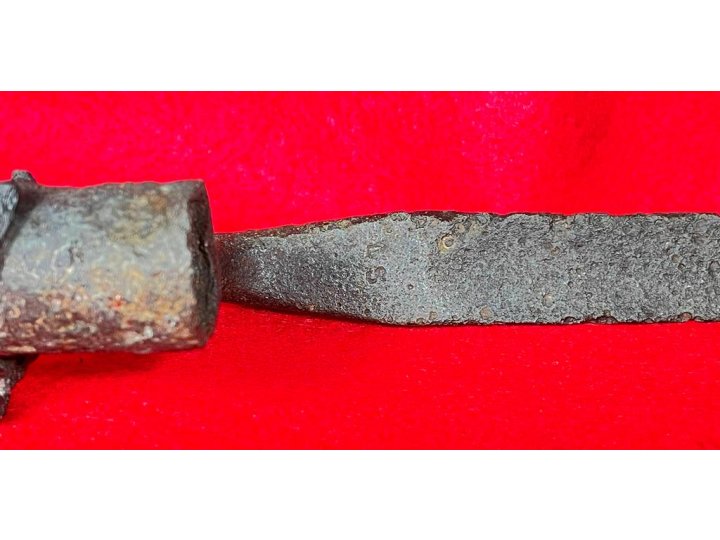 US Model 1855 Socket Bayonet - Hook - Wood Growth Remnant