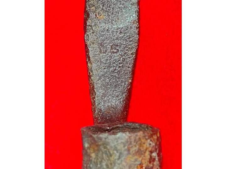 US Model 1855 Socket Bayonet - Hook - Wood Growth Remnant