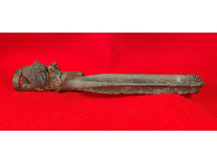 US Model 1855 Socket Bayonet - Hook - Wood Growth Remnant