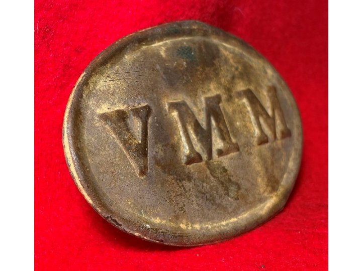 Volunteer Maine Militia "VMM" Cartridge Box Plate