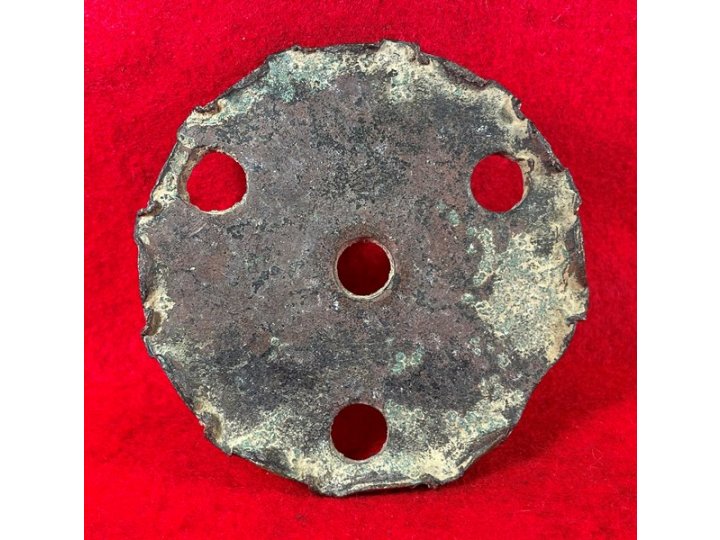 Confederate Type I Mullane Artillery Shell Brass Sabot