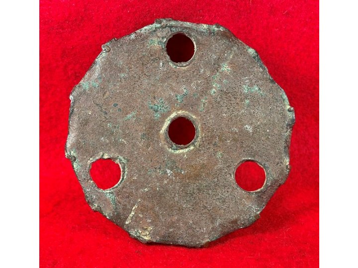 Confederate Type I Mullane Artillery Shell Brass Sabot