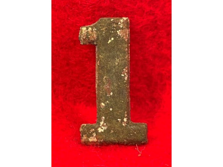 Regimental Number "1" - Large Size