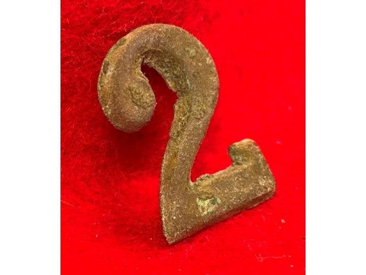 Regimental Number "2" - Small Size