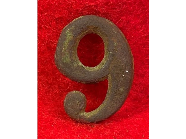Regimental Number "6" or "9" - Small Size