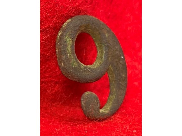 Regimental Number "6" or "9" - Small Size