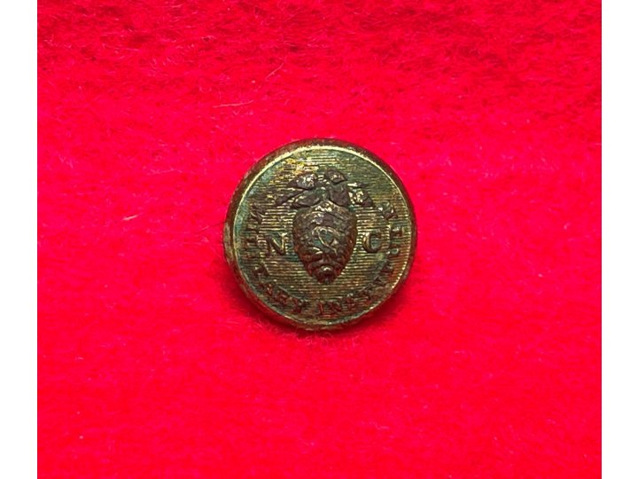 North Carolina Military Institute Cuff Button - "Hornet's Nest"