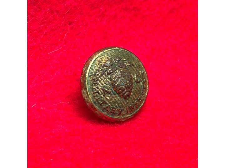 North Carolina Military Institute Cuff Button - "Hornet's Nest"