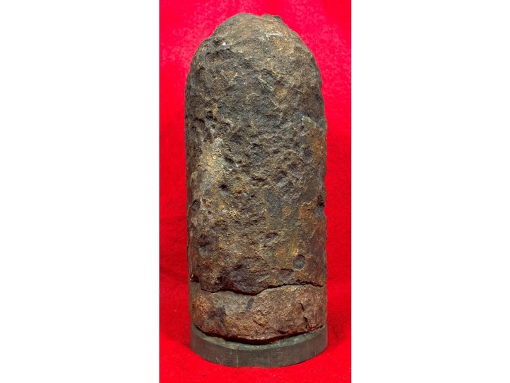 Confederate 3.5-Inch "Long Pattern" Read-Parrott Case-Shot with Star Cavity