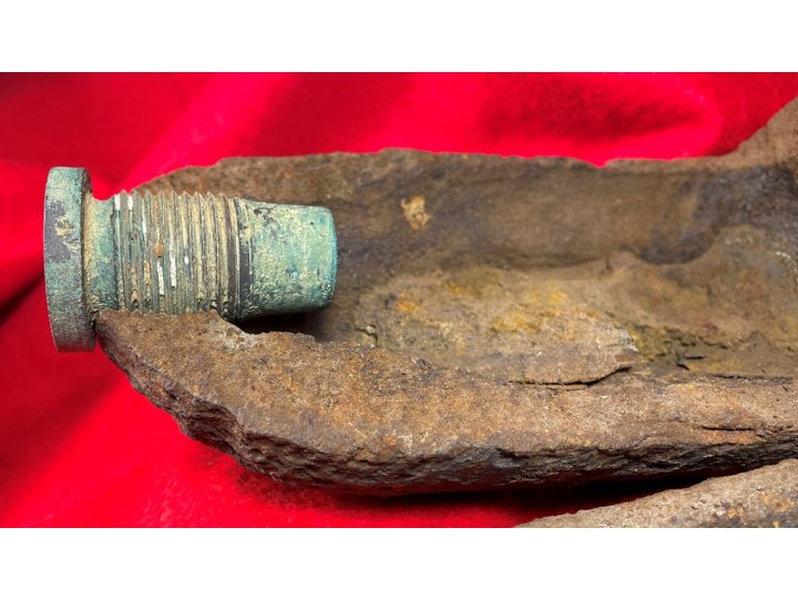 Confederate 3.5-Inch "Long Pattern" Read-Parrott Case-Shot with Star Cavity