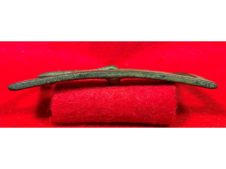Confederate "Forked Tongue" Frame Waist Belt Buckle - Large Size - High Quality
